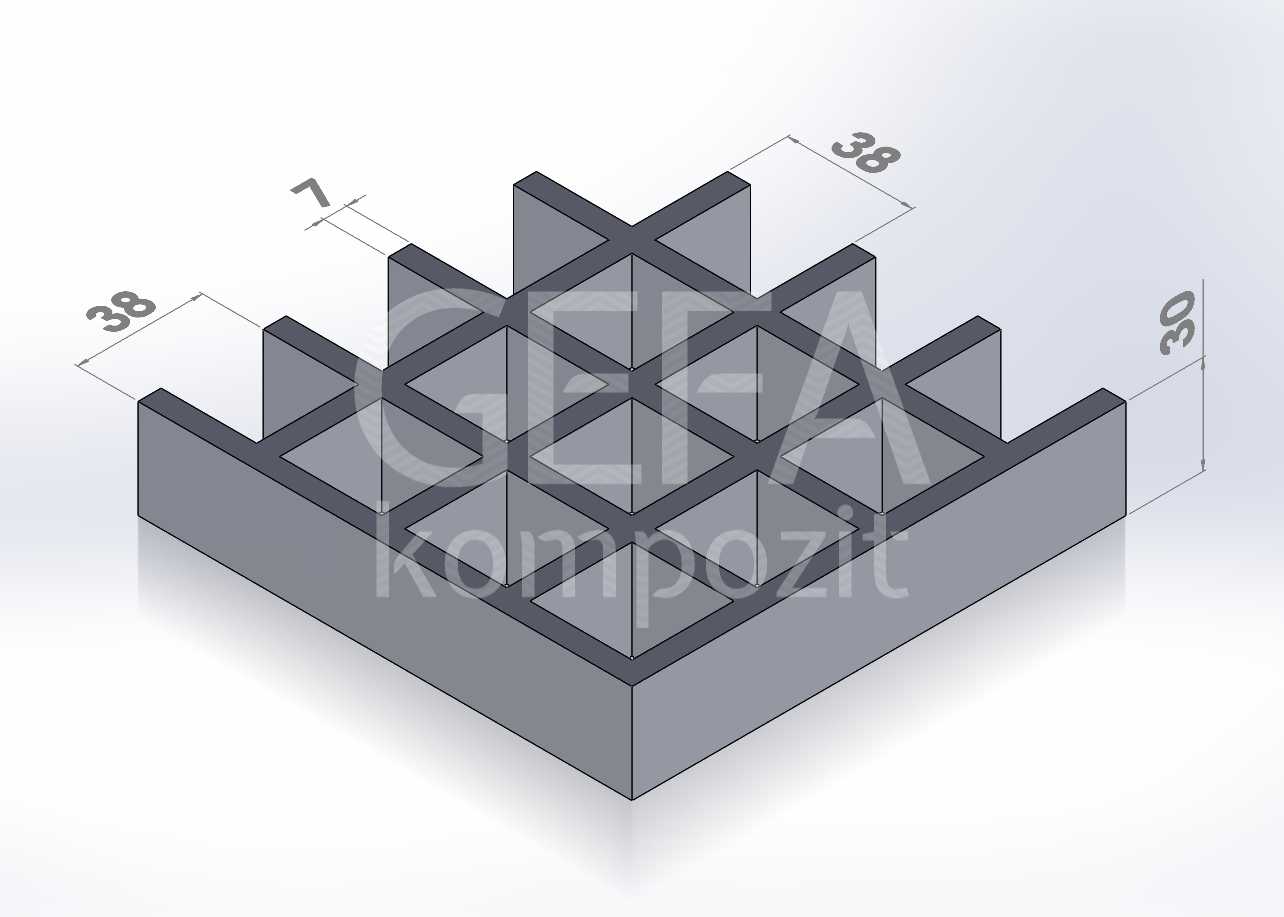 GRP (FRP) Moulded and Pultruded Gratings
