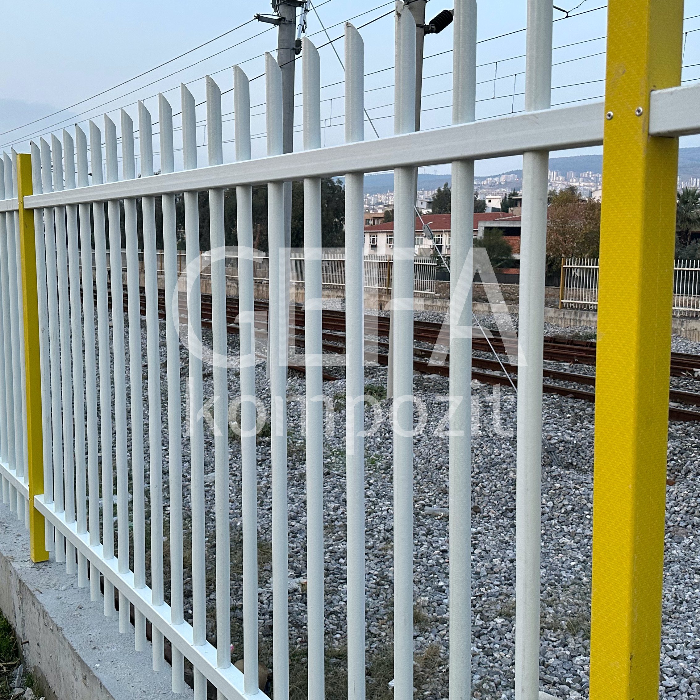 GRP (FRP) Composites Fence
