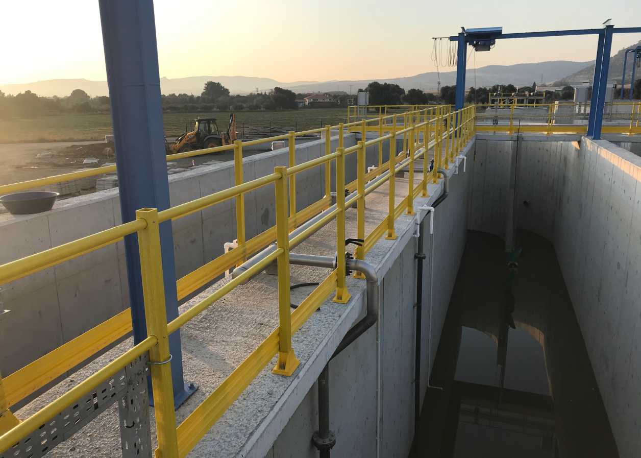 GRP (FRP) Composite Handrail